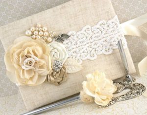 Wedding guest book