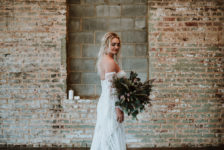 Bridal Portraits At The Downtown Warehouse