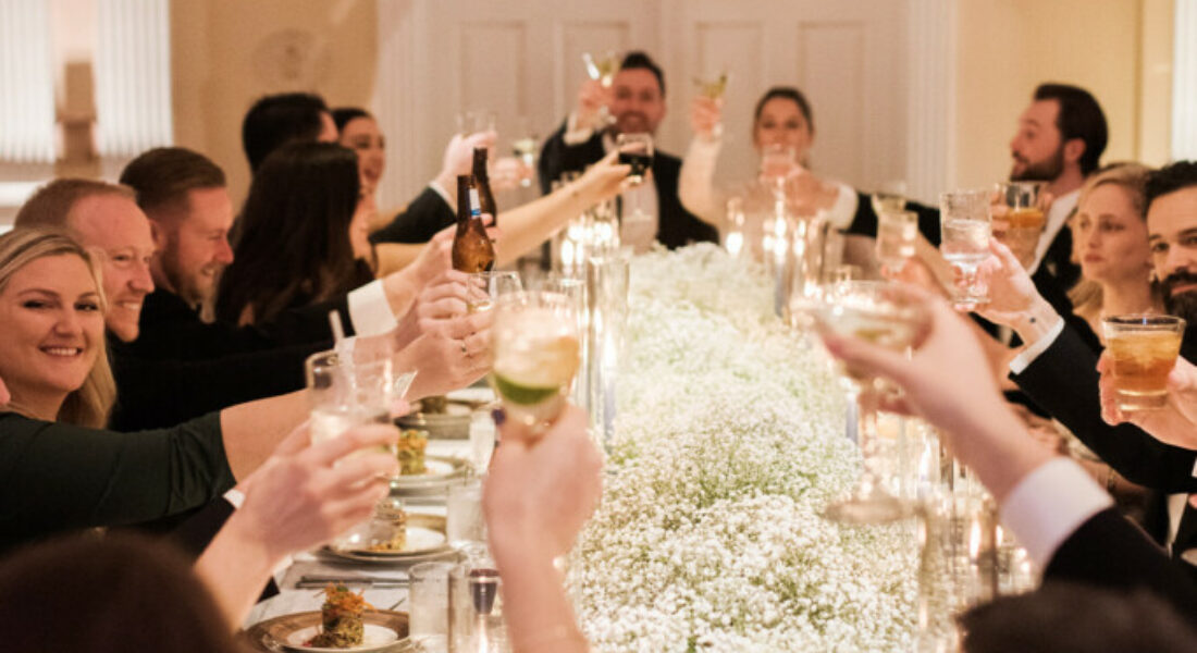 Two SMU Sweethearts Wed in a Classic and Timeless Affair at Perkins Chapel
