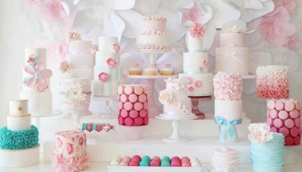 5 Beautiful Wedding Shower Dessert Bars