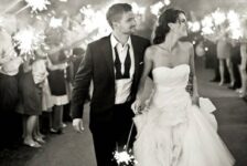 The Wedding Sparkler Send-Off