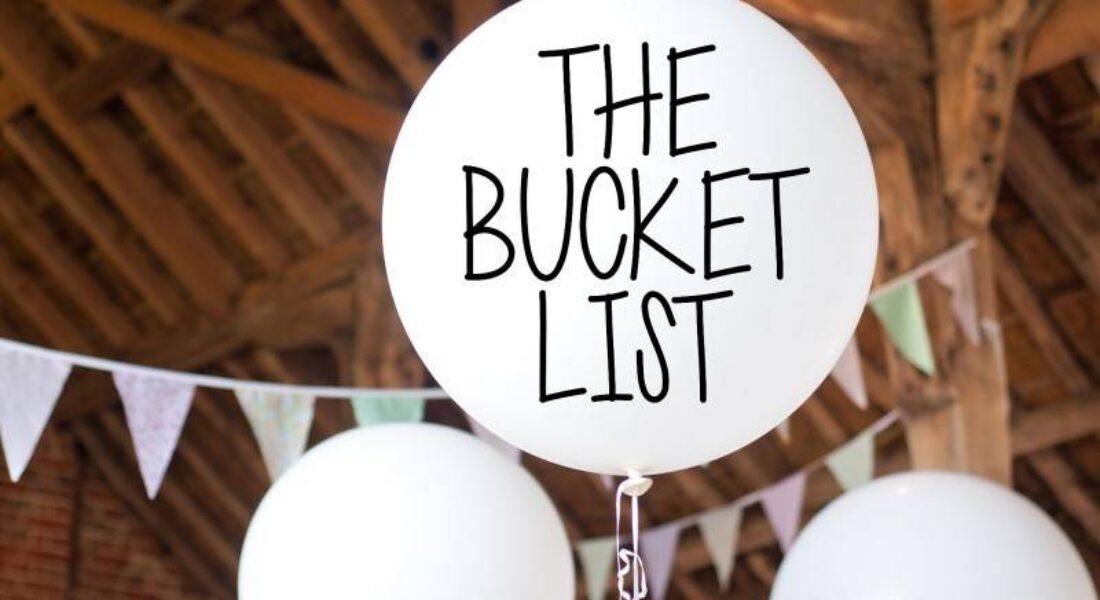 Bride and Groom Bucket List Idea