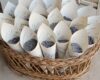 Beautiful DIY Wedding Cones at Virtually No Cost