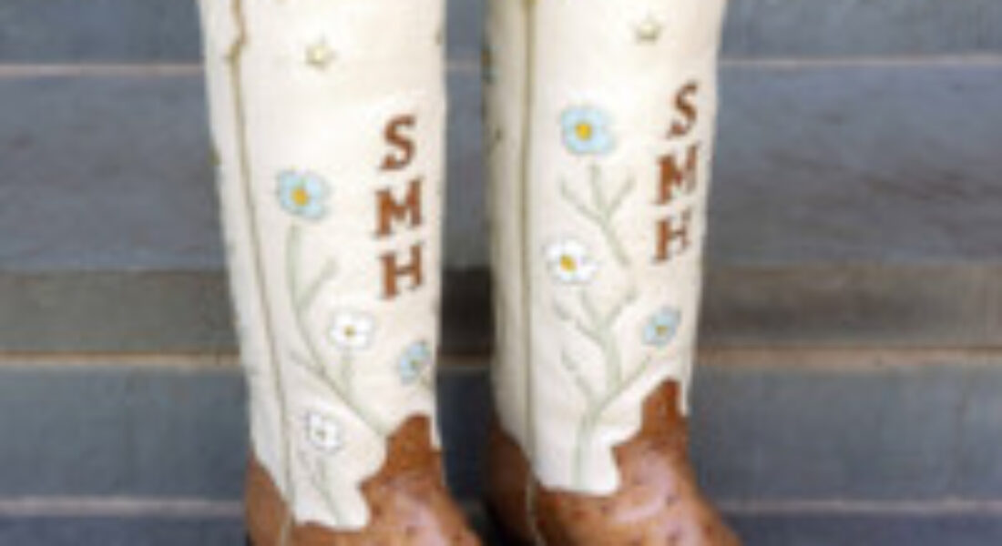 This Cowtown Wedding Had a Beautiful Garden Conservatory Feel